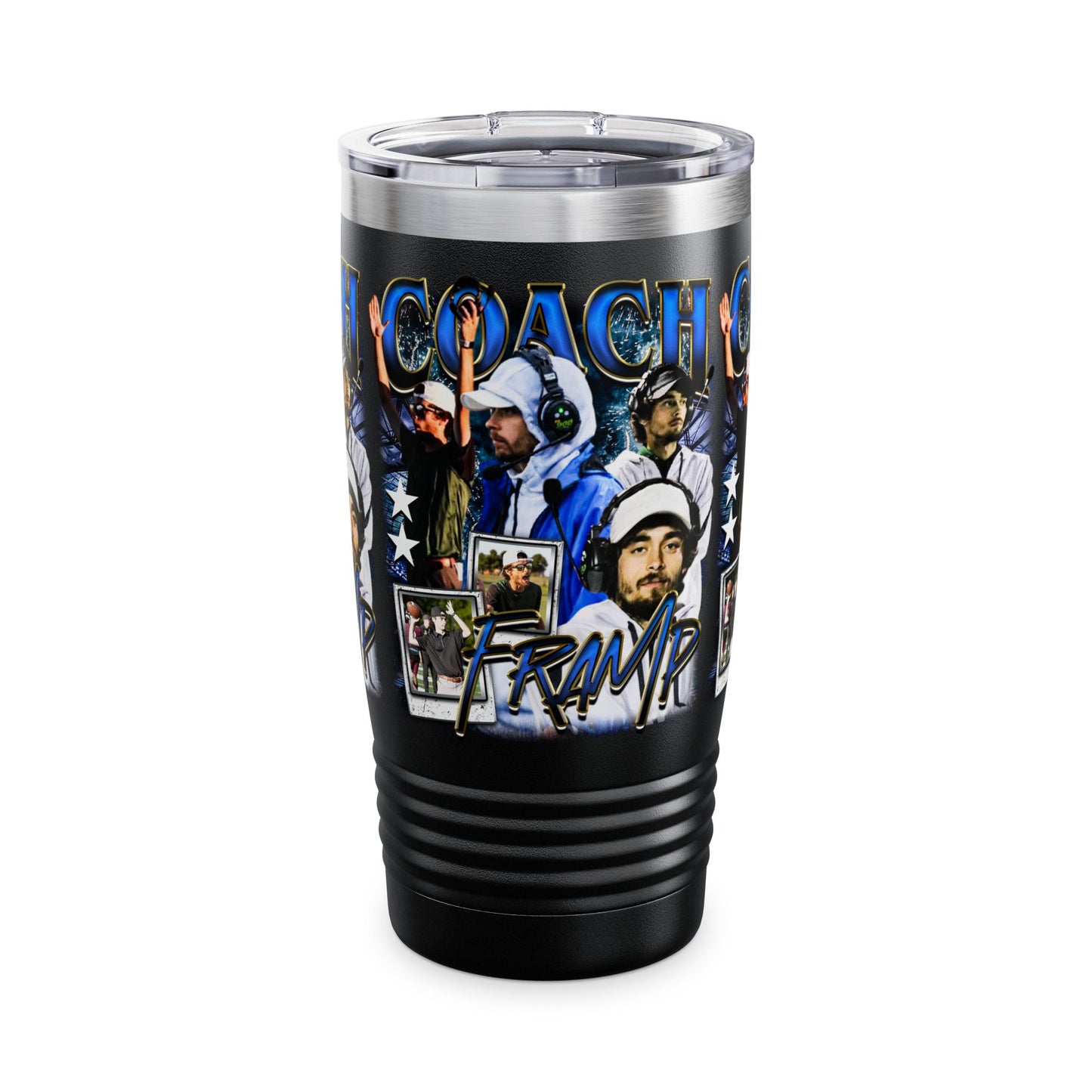 Coach Framp Stainless Steel Tumbler