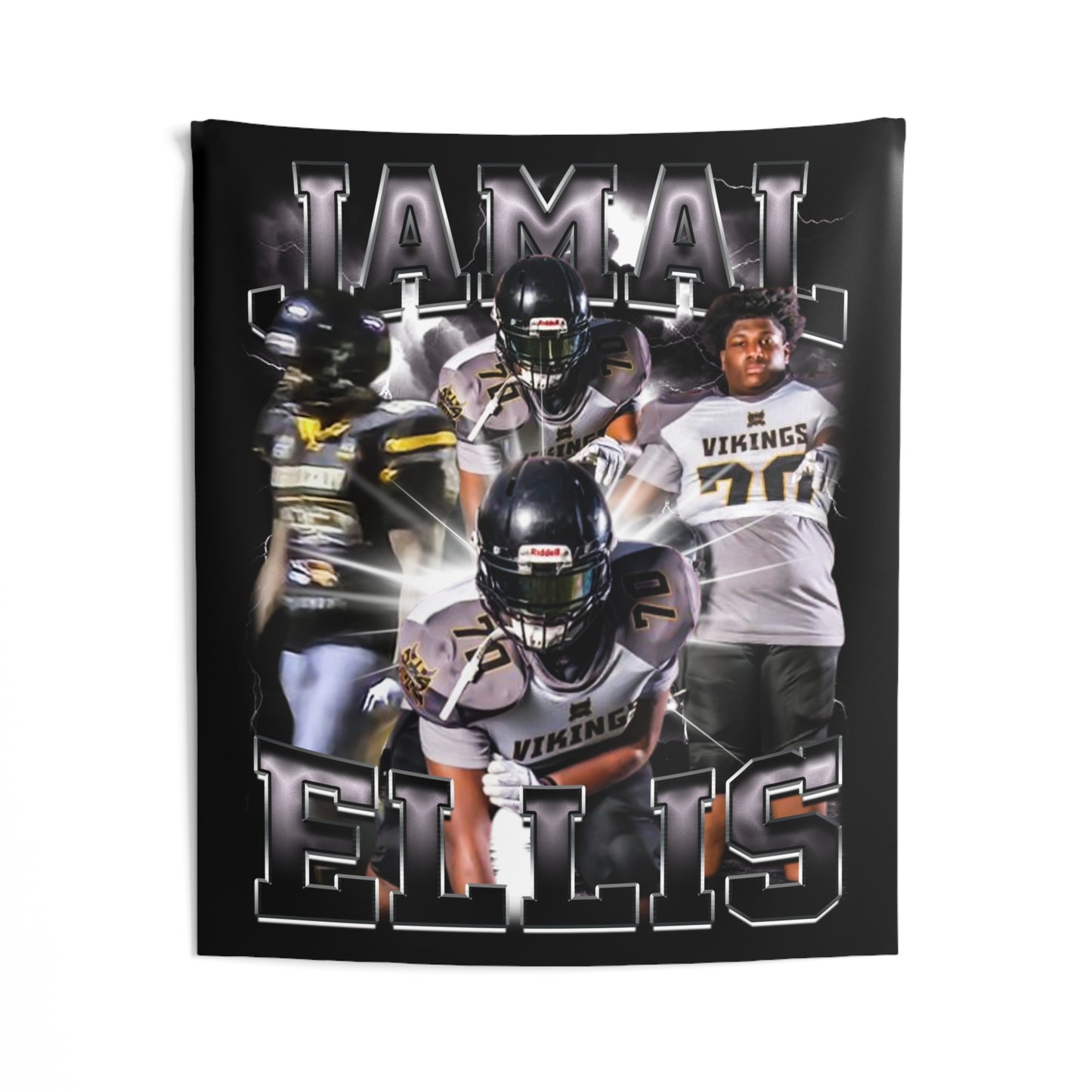 Jamal Ellis Tapestry 50” x 60”