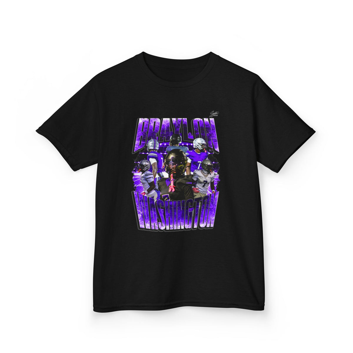 Braylon Washington Youth Heavy Cotton Tee