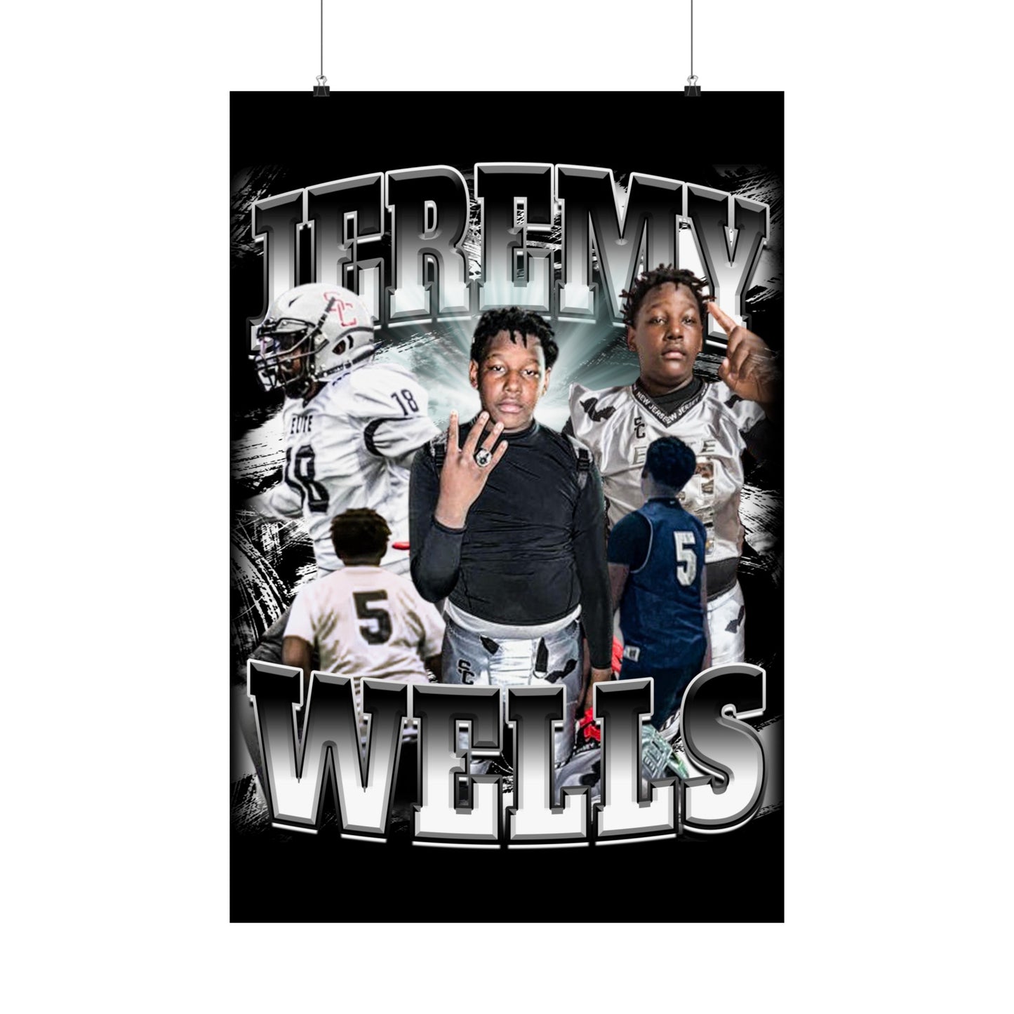 Jeremy Wells Poster 24" x 36"