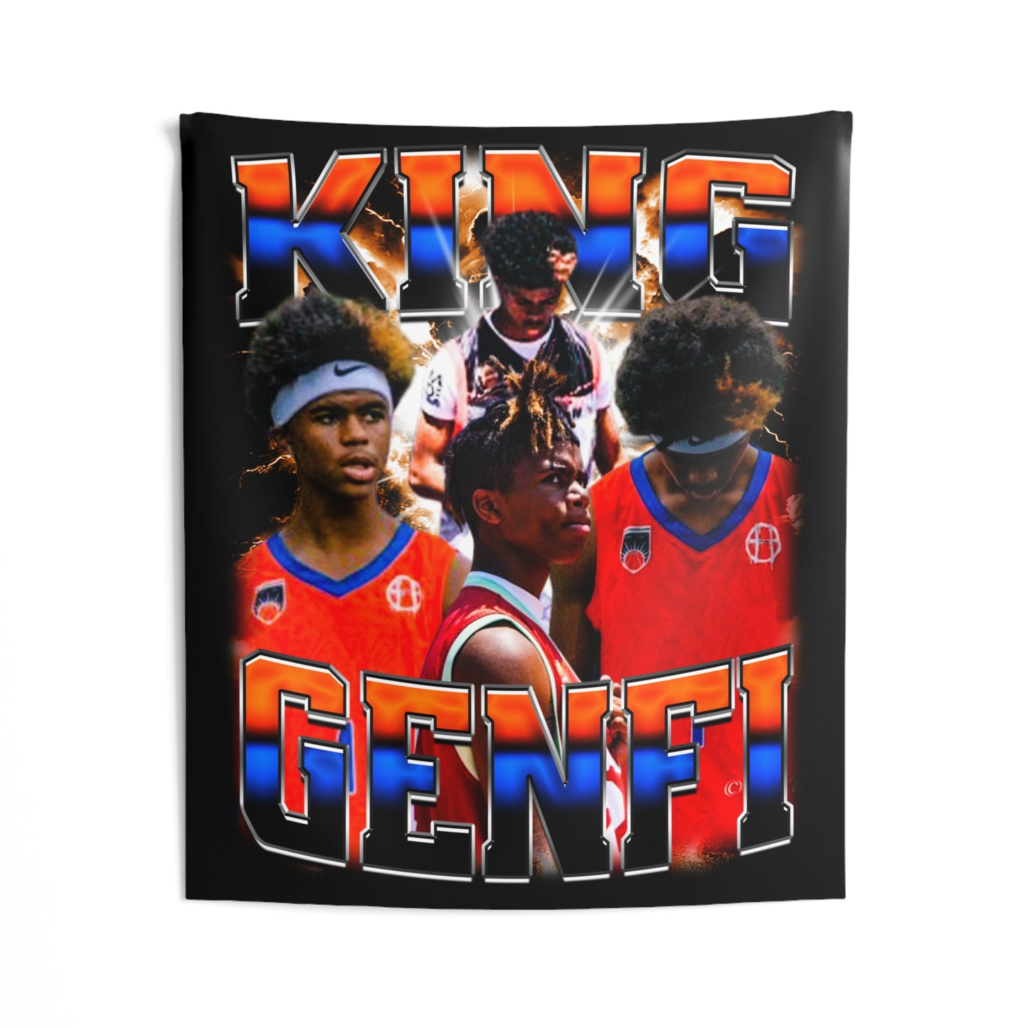 King Genfi Tapestry 50” x 60”