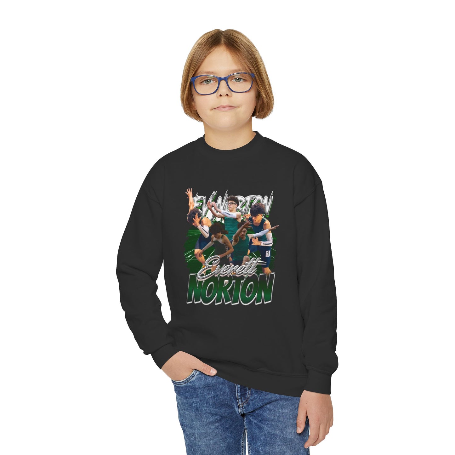 Everett Norton Youth Crewneck Sweatshirt