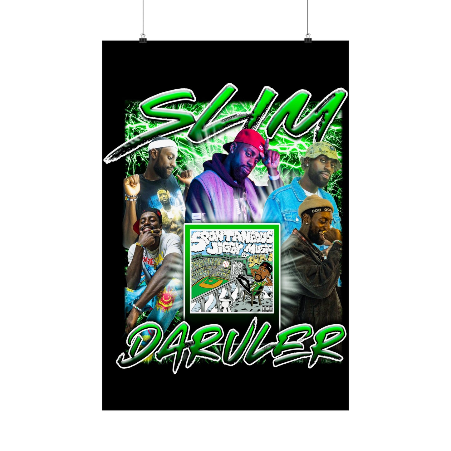 Slim Daruler Poster 24" x 36"