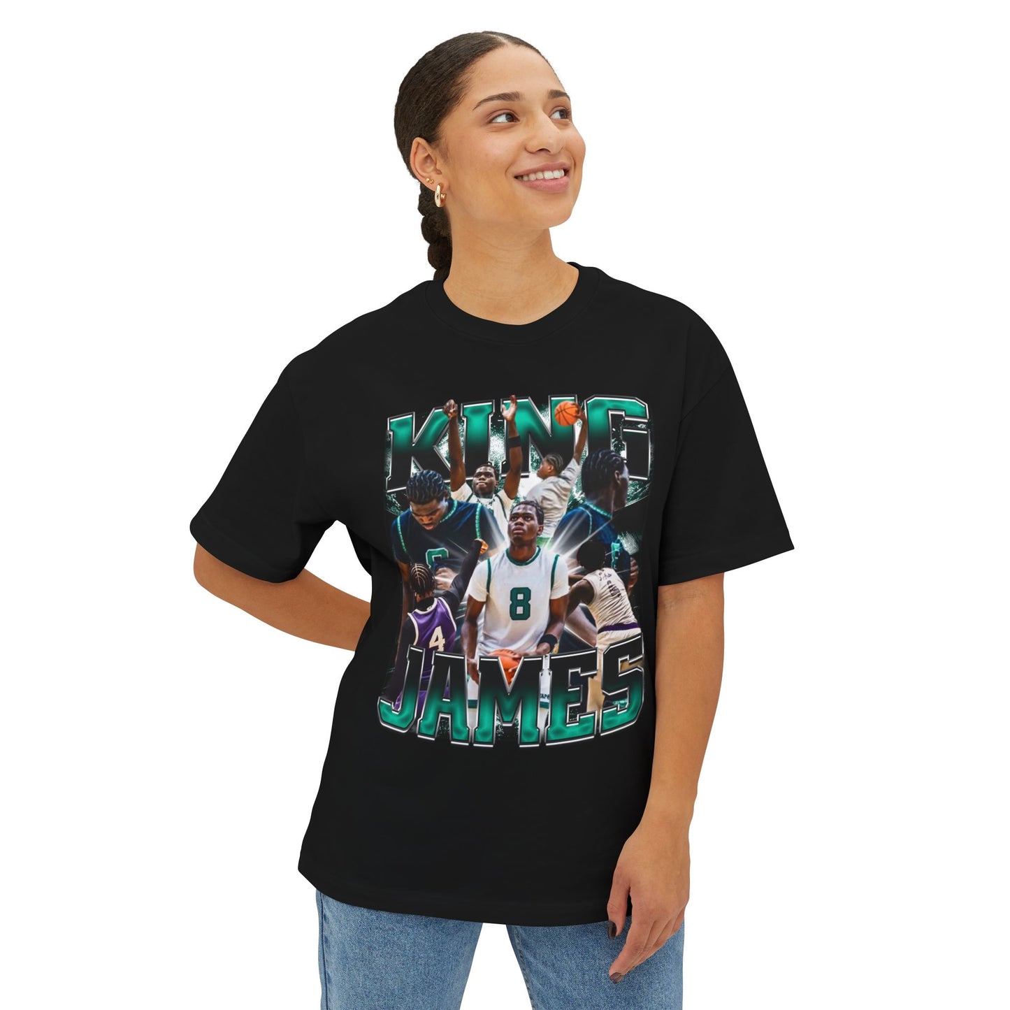 King James Oversized Vintage Tee