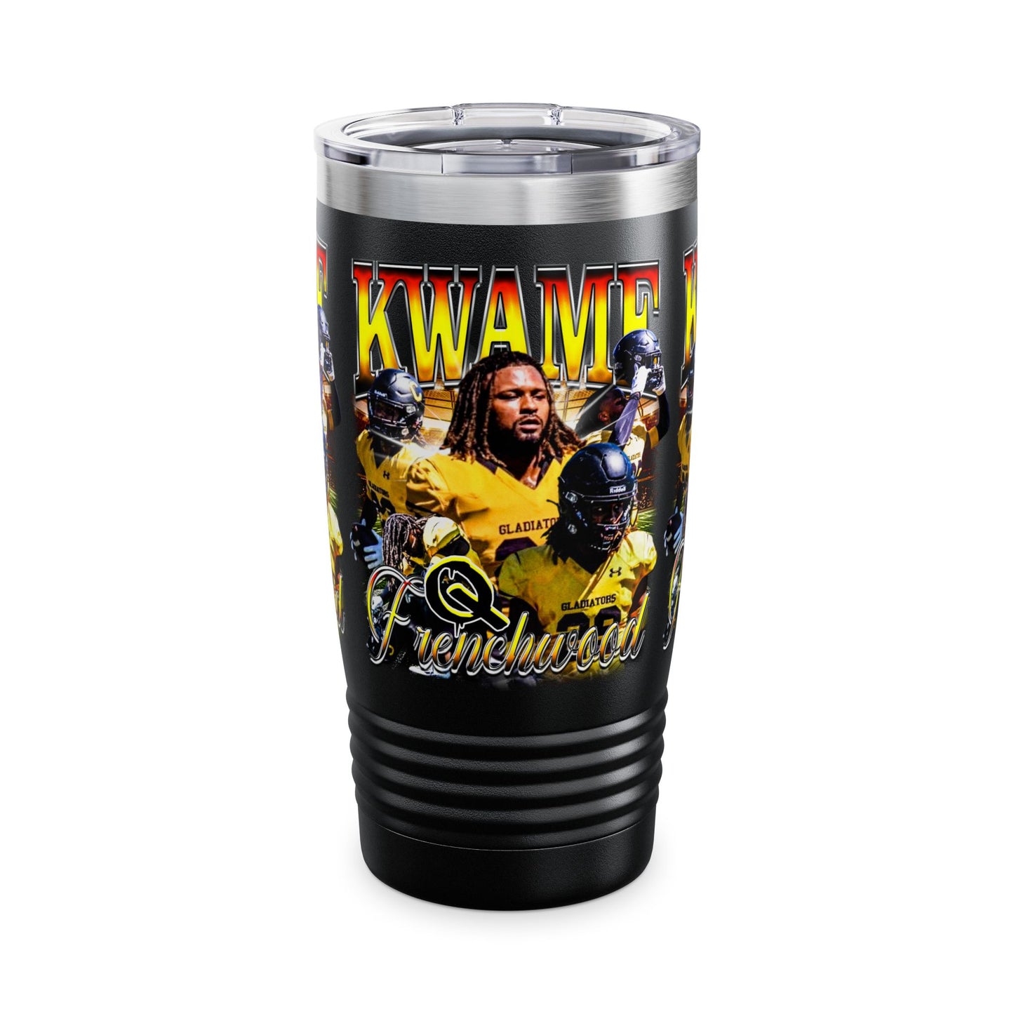 Kwame Frenchwood Stainless Steal Tumble