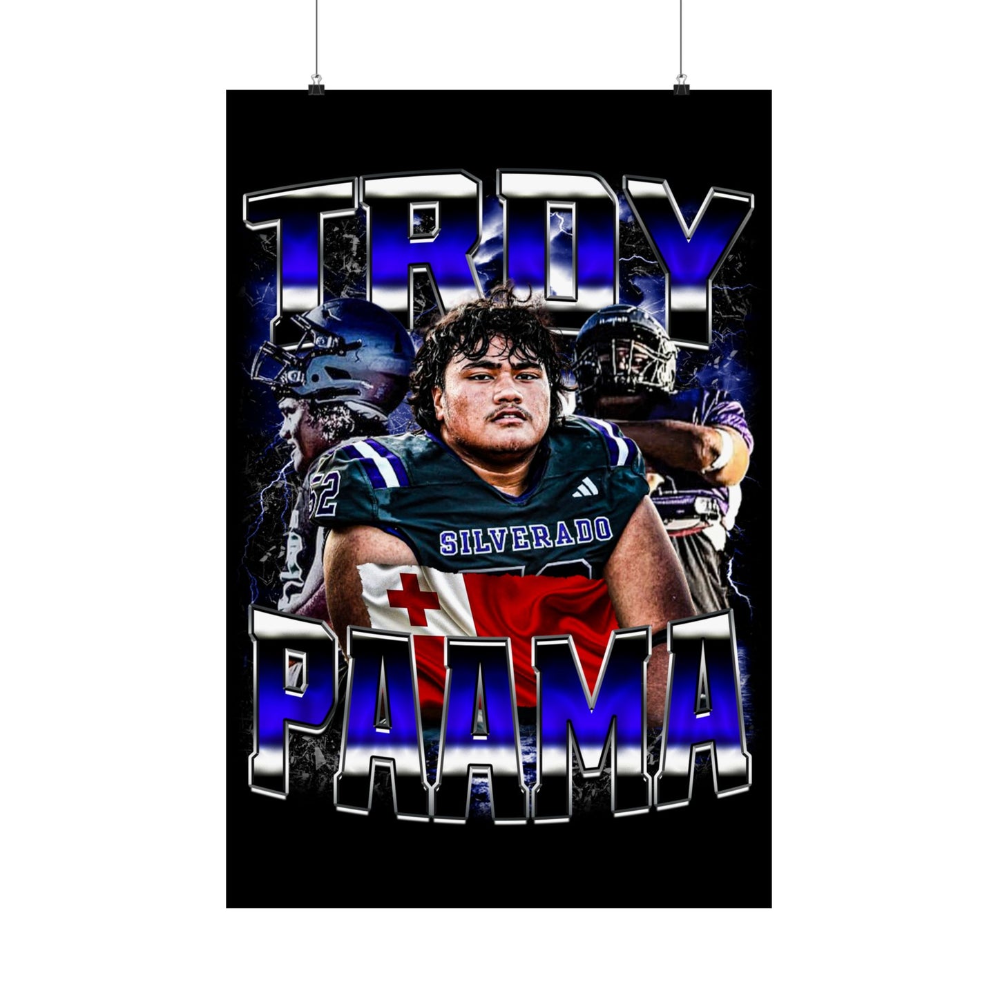 Troy Paama Poster 24" x 36"