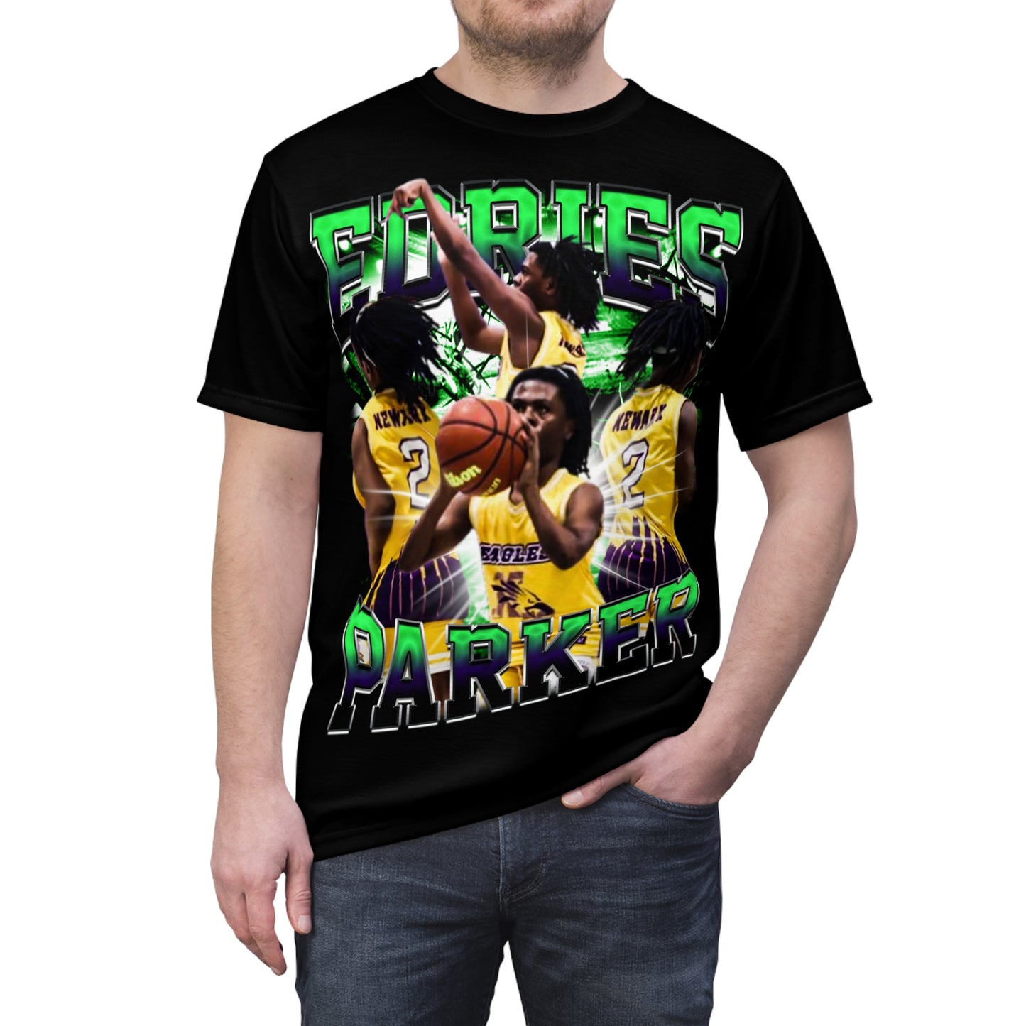 Edries Parker Vintage Full Print Tee