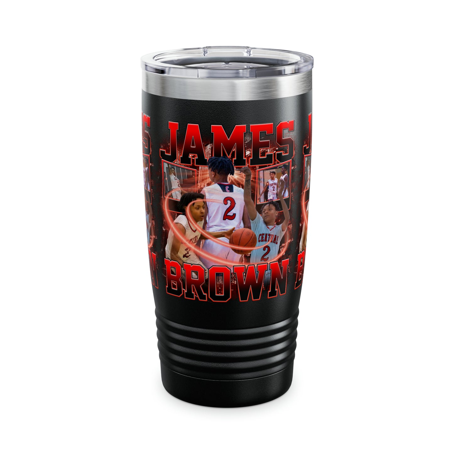 James Brown Stainless Steel Tumbler