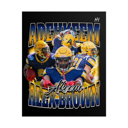 Adehkeem Alex Brown Poster