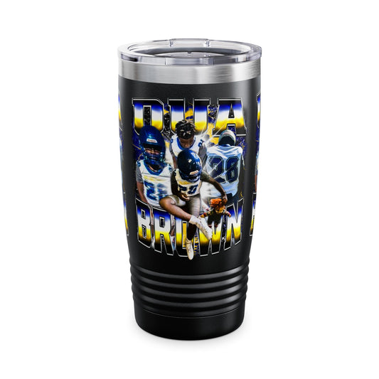 Qua Brown Stainless Steal Tumble