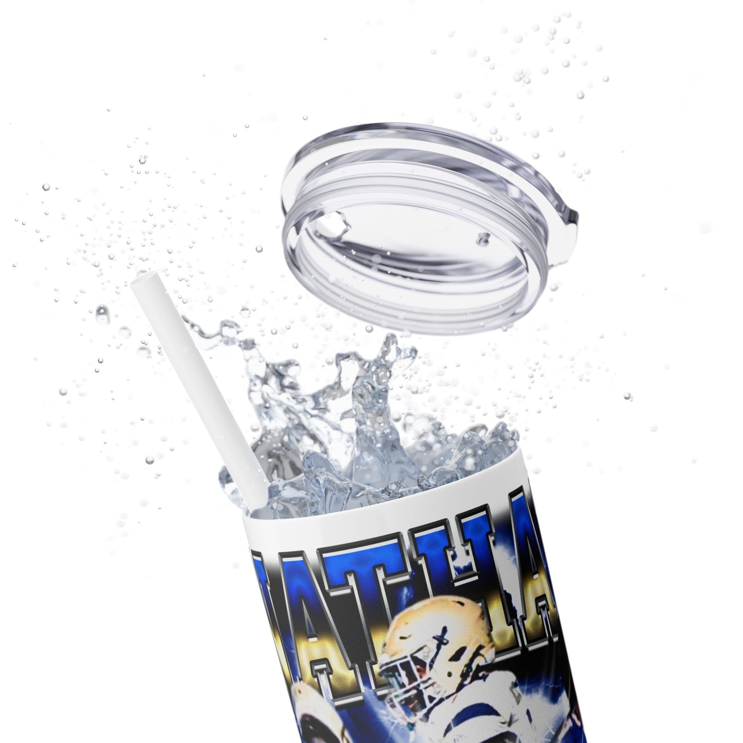 Nathan Derisme Mercilus Stainless Steal Tumbler