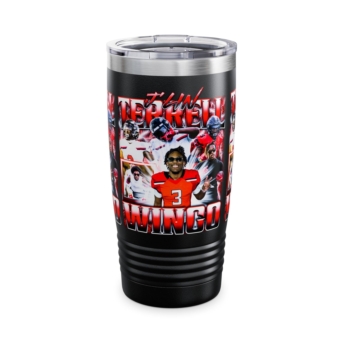 J'lin Terrell Wingo Stainless Steal Tumbler