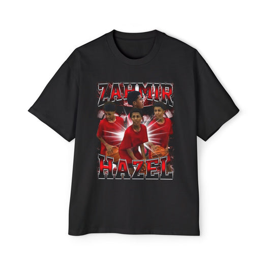 Zahmir Hazel Oversized Retro Tee