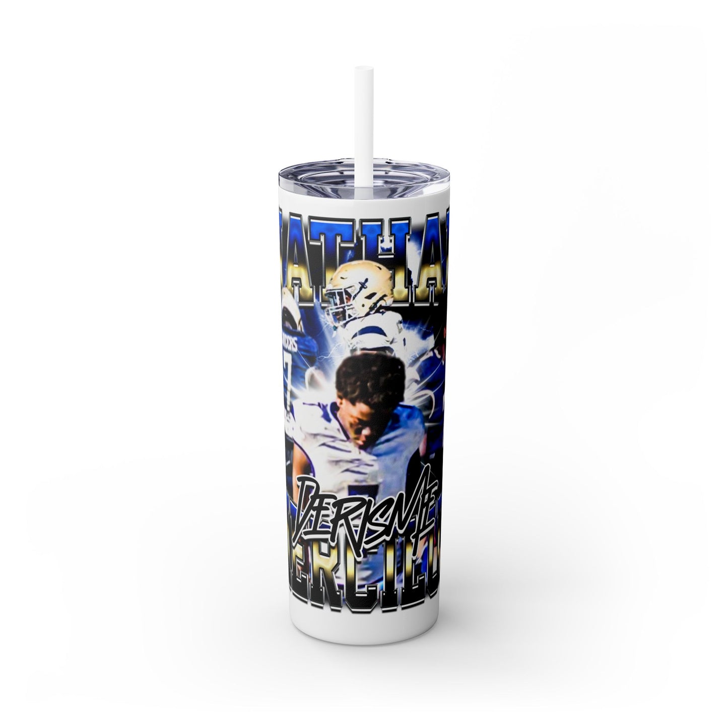 Nathan Derisme Mercilus Stainless Steal Tumbler