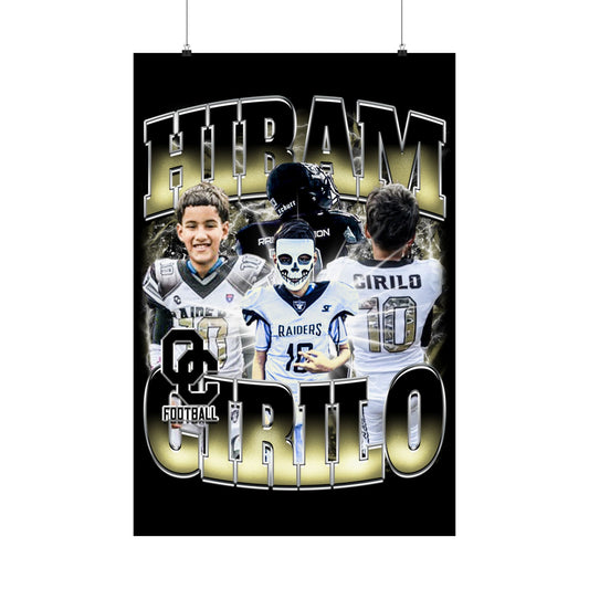 Hiram Cirilo Poster 24" x 36"