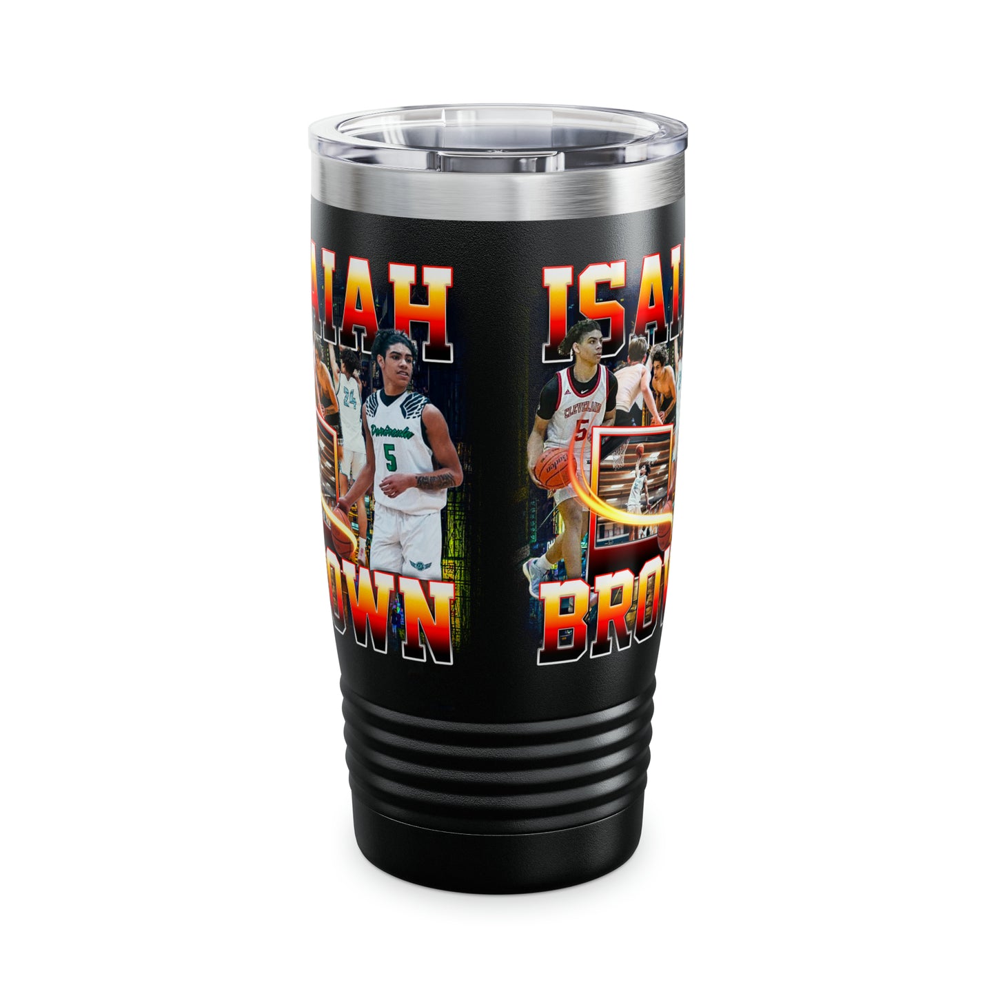 Isaiah Brown Stainless Steel Tumbler