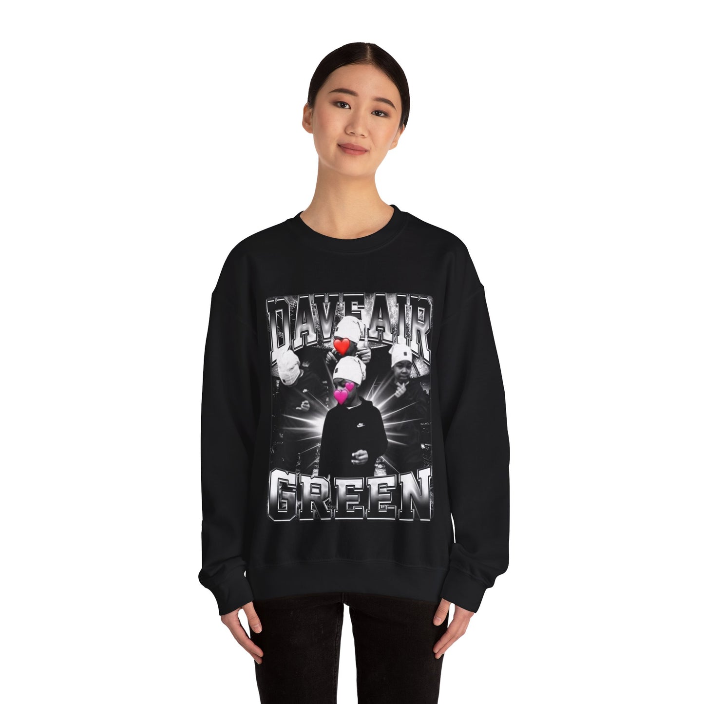 Daveair Green Crewneck Sweatshirt