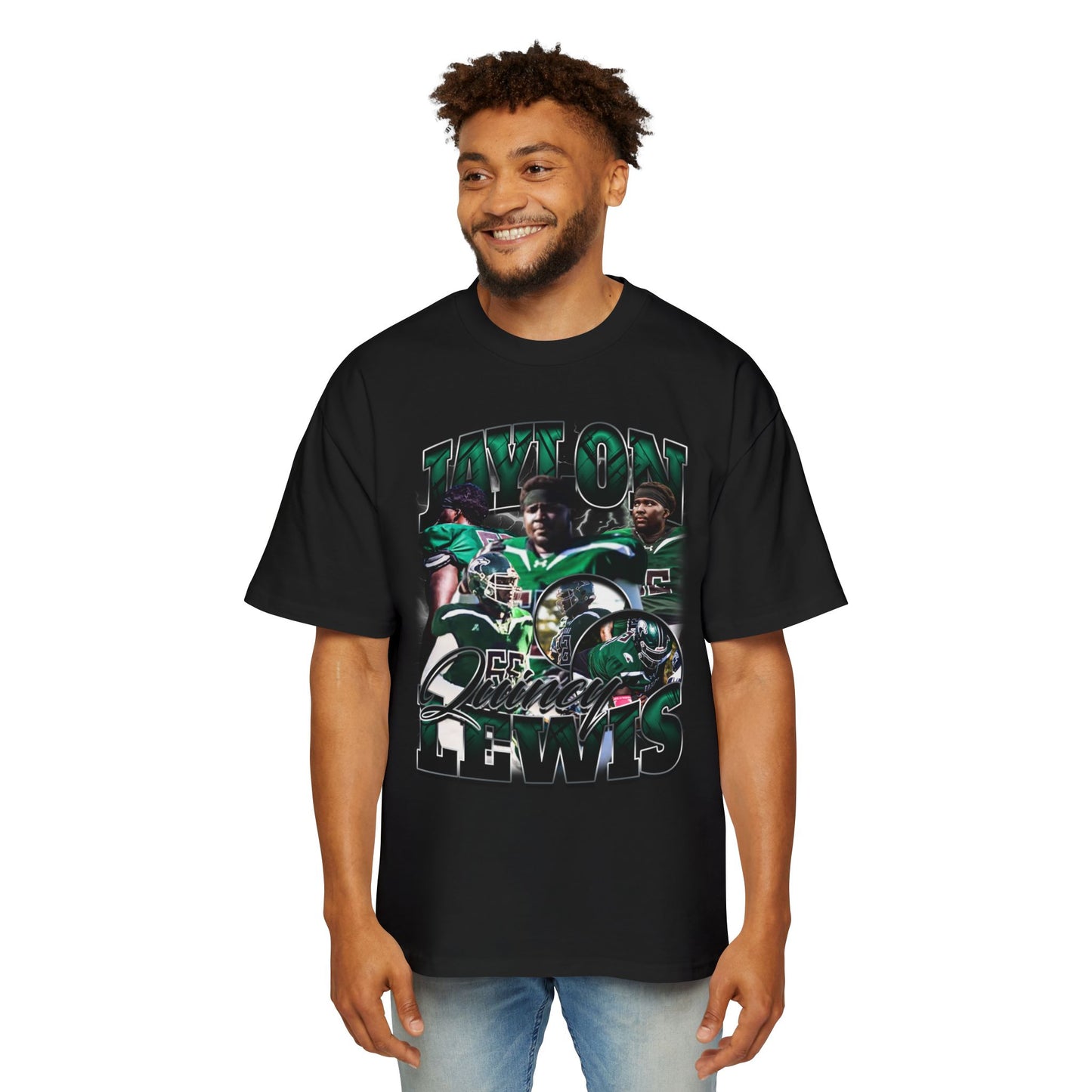 Jaylon Quincy Lewis Oversized Retro Tee