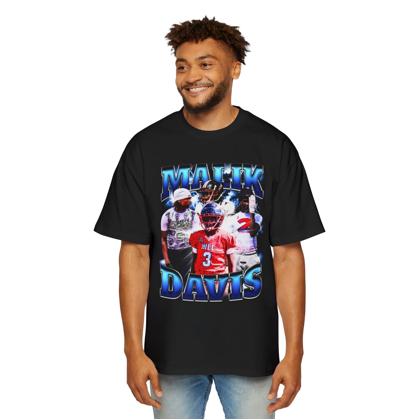 Malik Davis Oversized Retro Tee