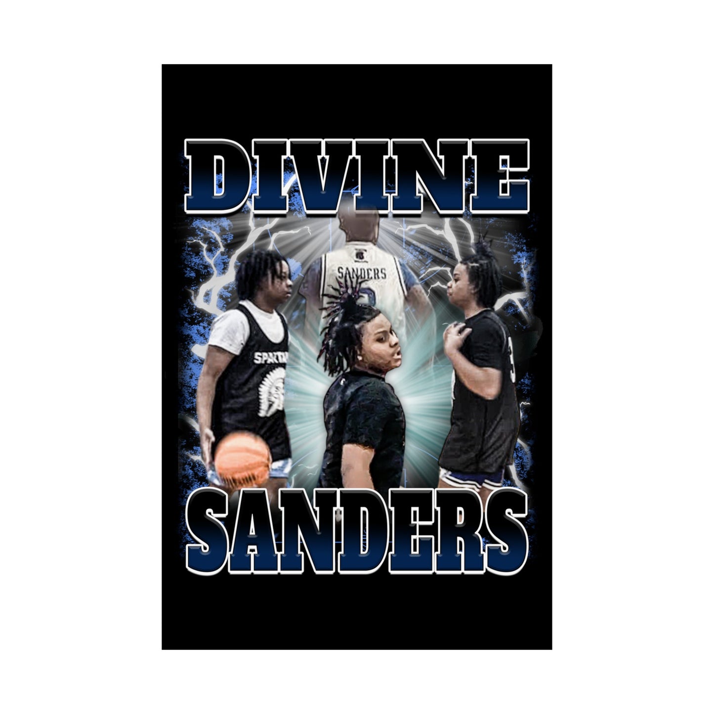 Divine Sanders Poster 24" x 36"