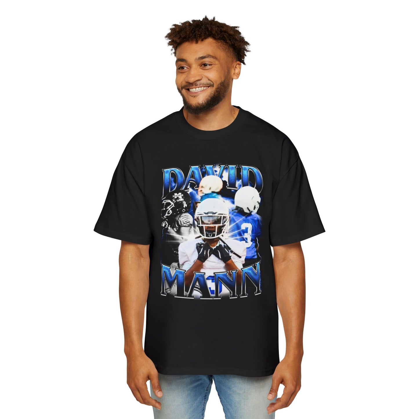 David Mann Oversized Retro Tee