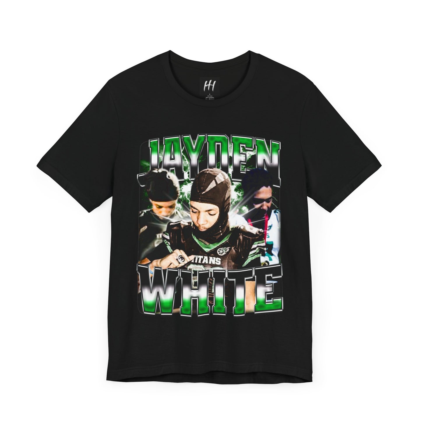 Jayden White Heavy Cotton Tee