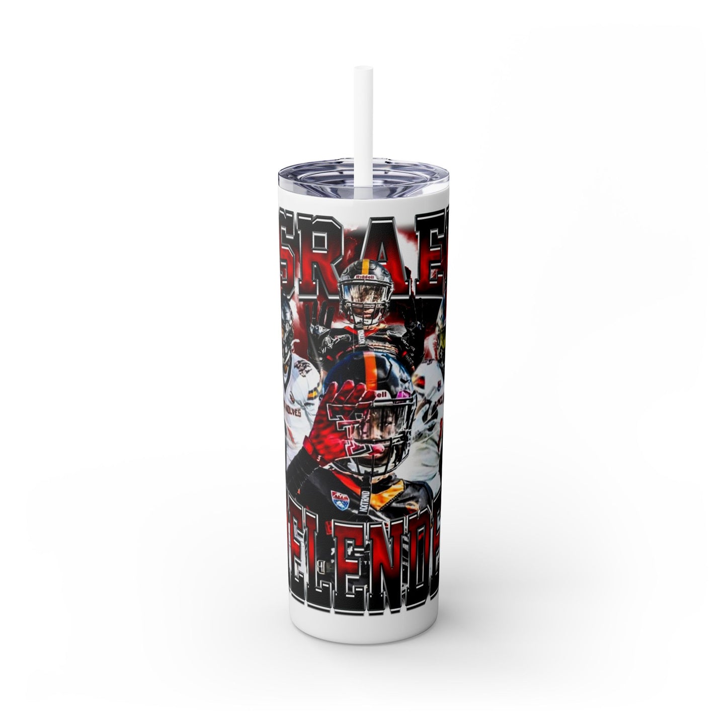 Israel Melendez Stainless Steal Tumbler
