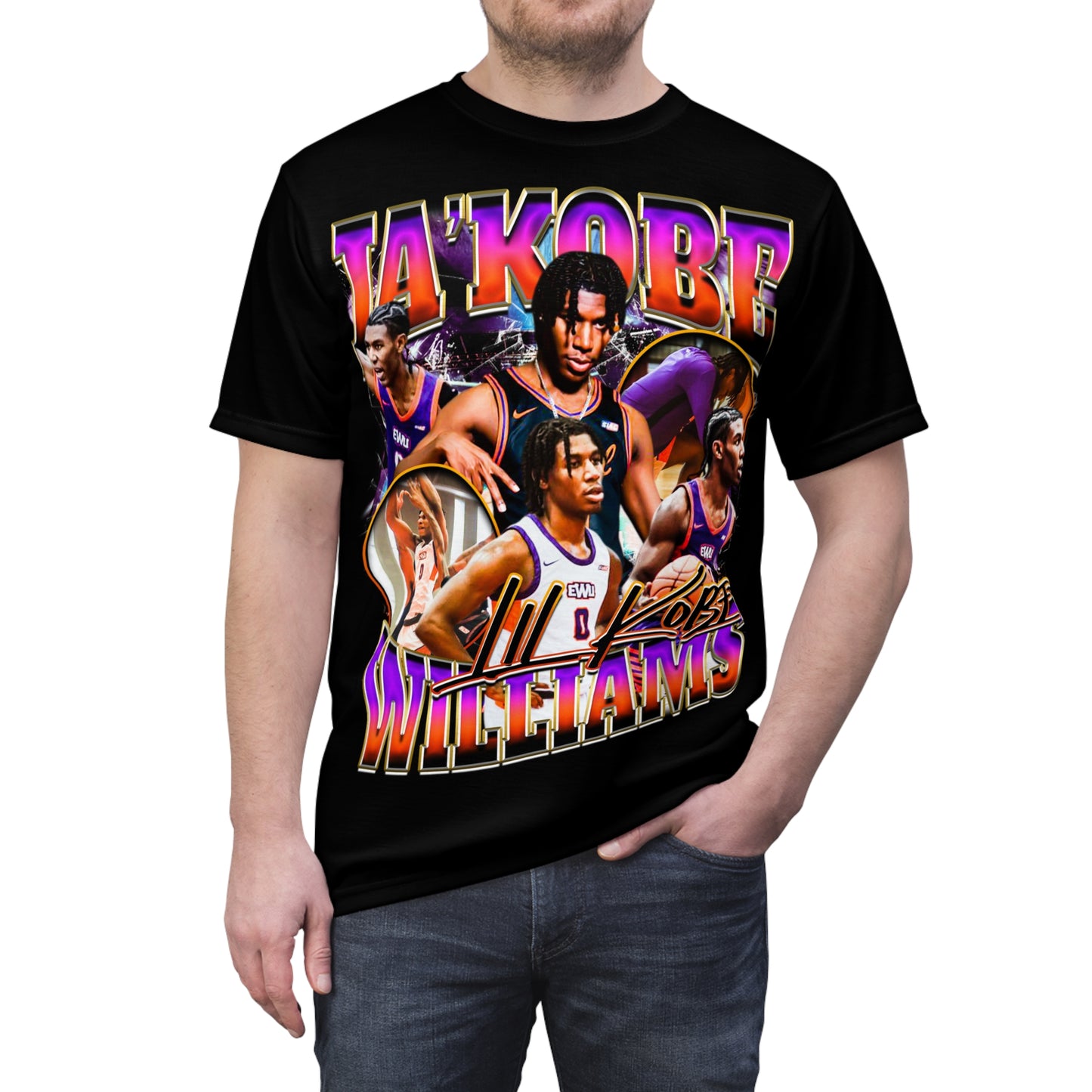 Ja'kobe Williams Vintage Full Print Tee