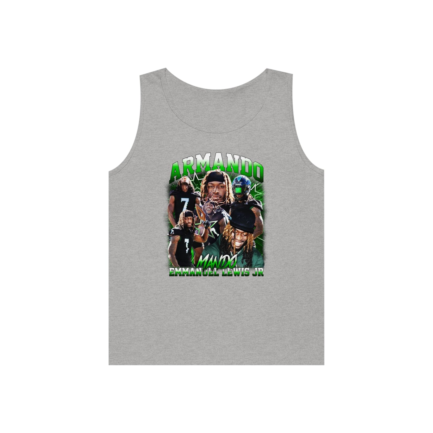 Armando Emmanuel Lewis Jr Heavy Cotton Tank Top