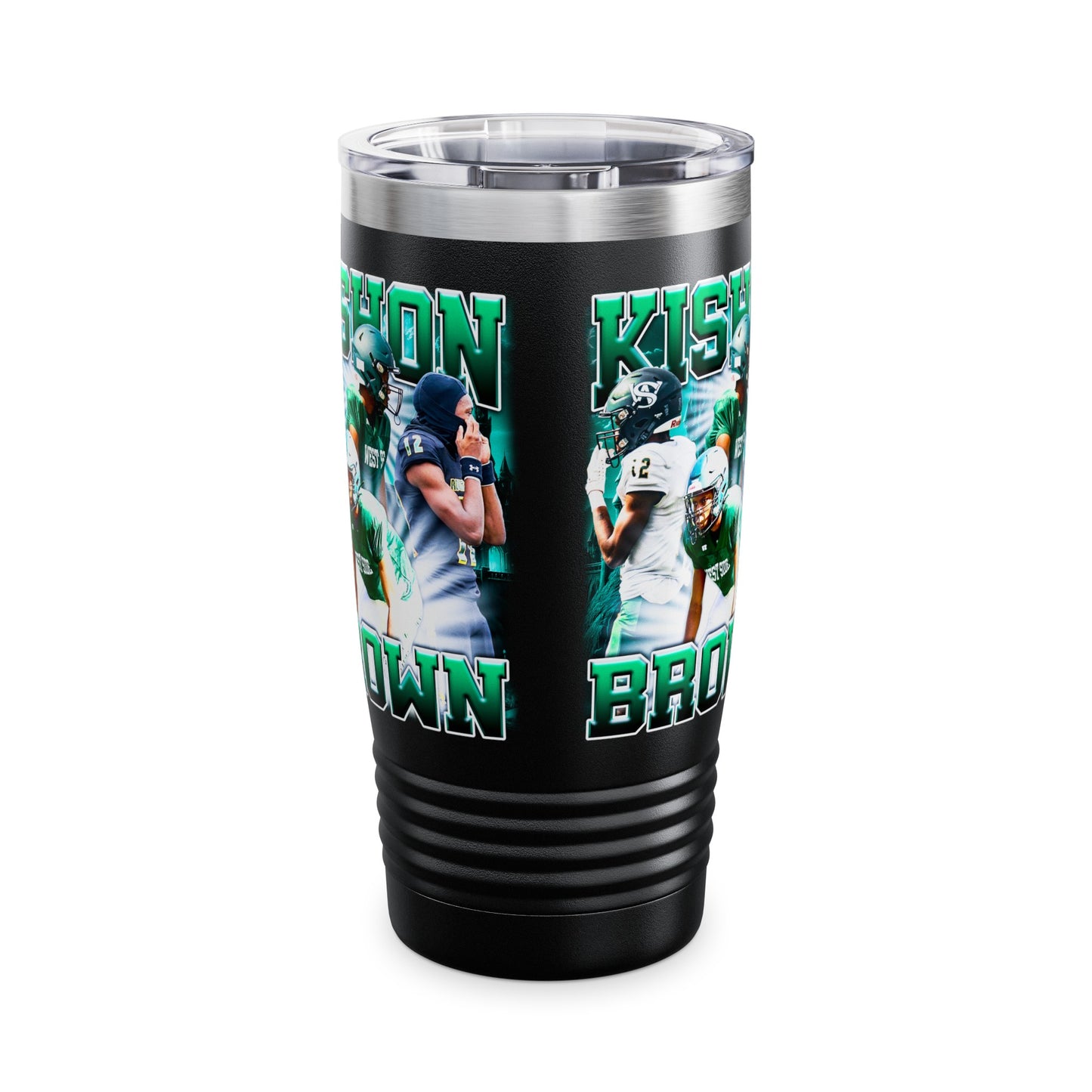 Kishon Brown Stainless Steel Tumbler