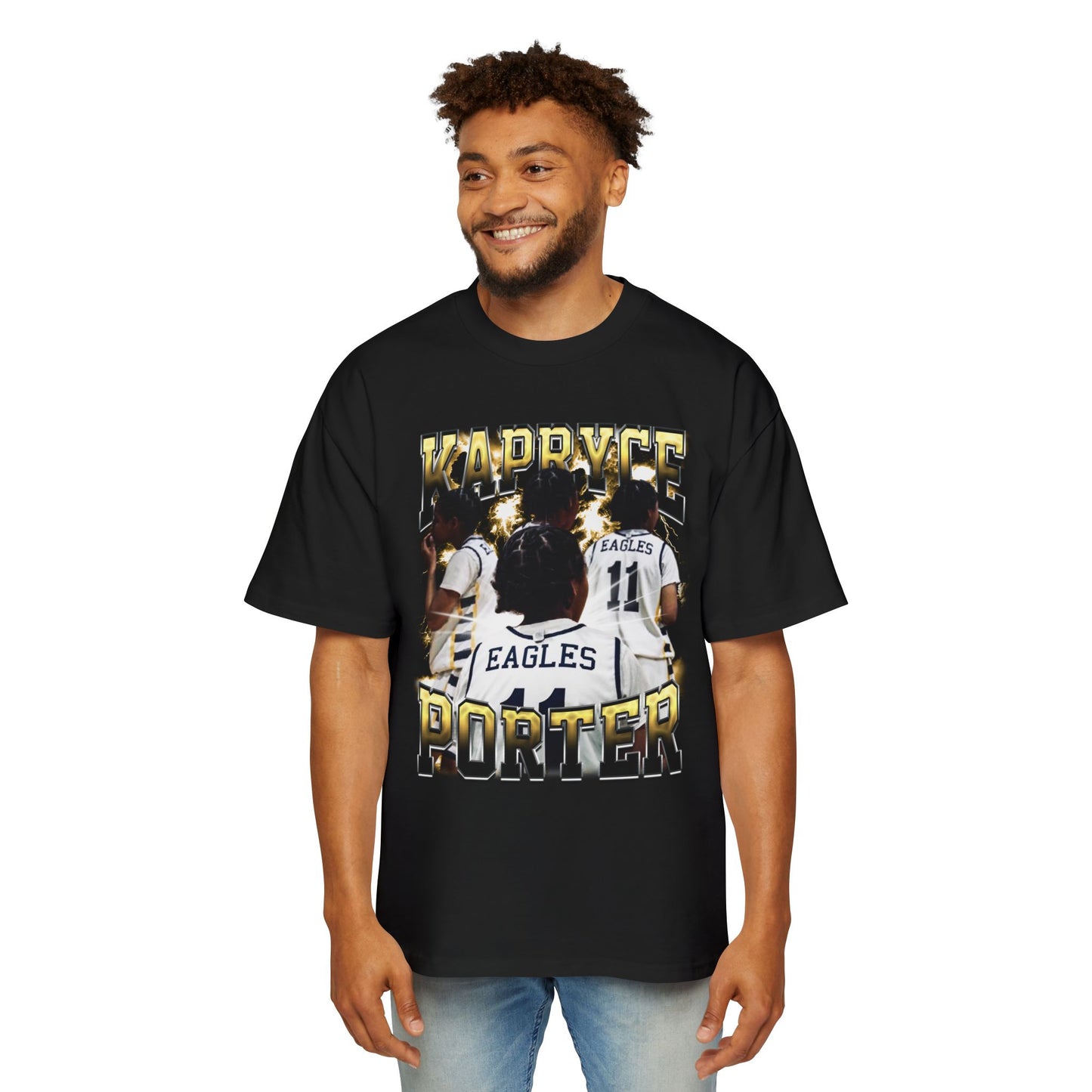 Kapryce Porter Oversized Retro Tee