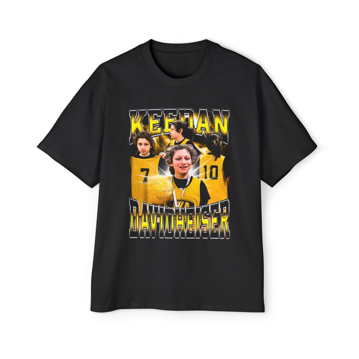 Keedan Davidheiser Oversized Retro Tee