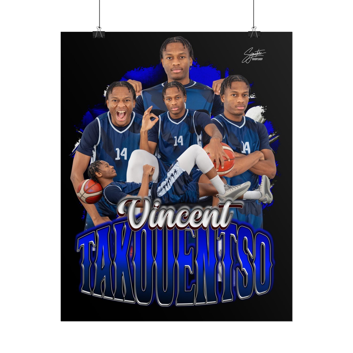 Vincent Takouentso Poster
