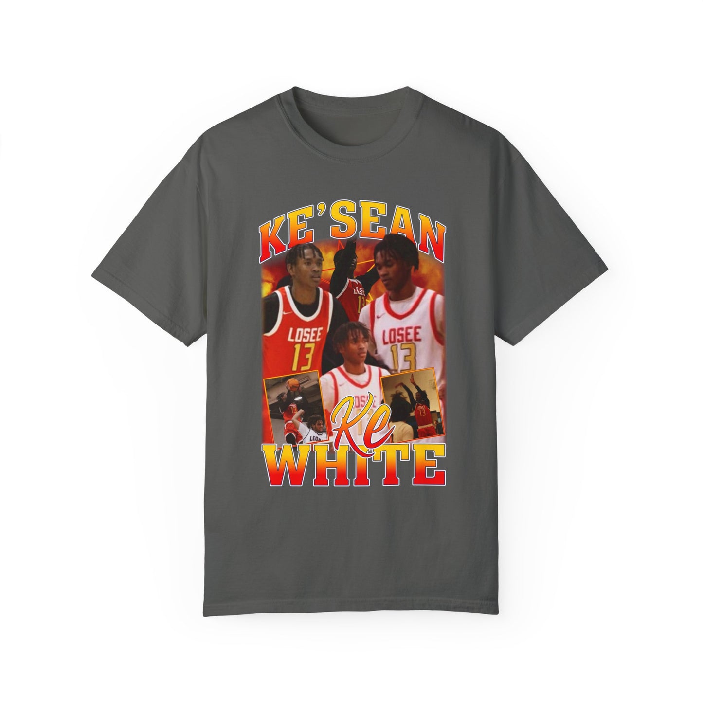 Ke'sean White Graphic T-shirt