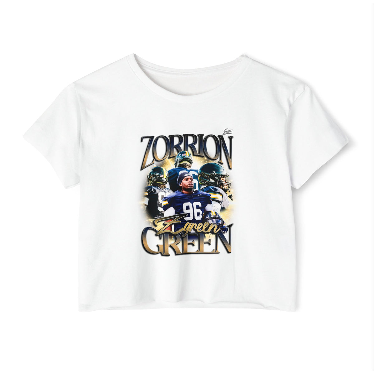 Zorrion Green Crop Top