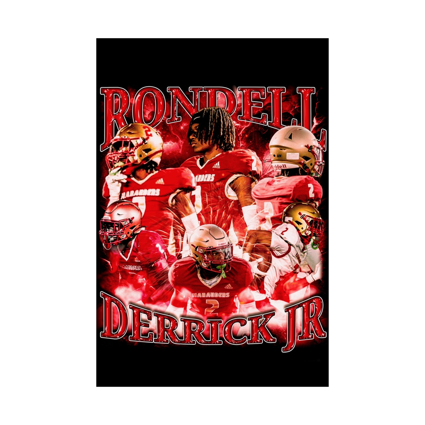 Rondell Derrick JR Poster 24" x 36"