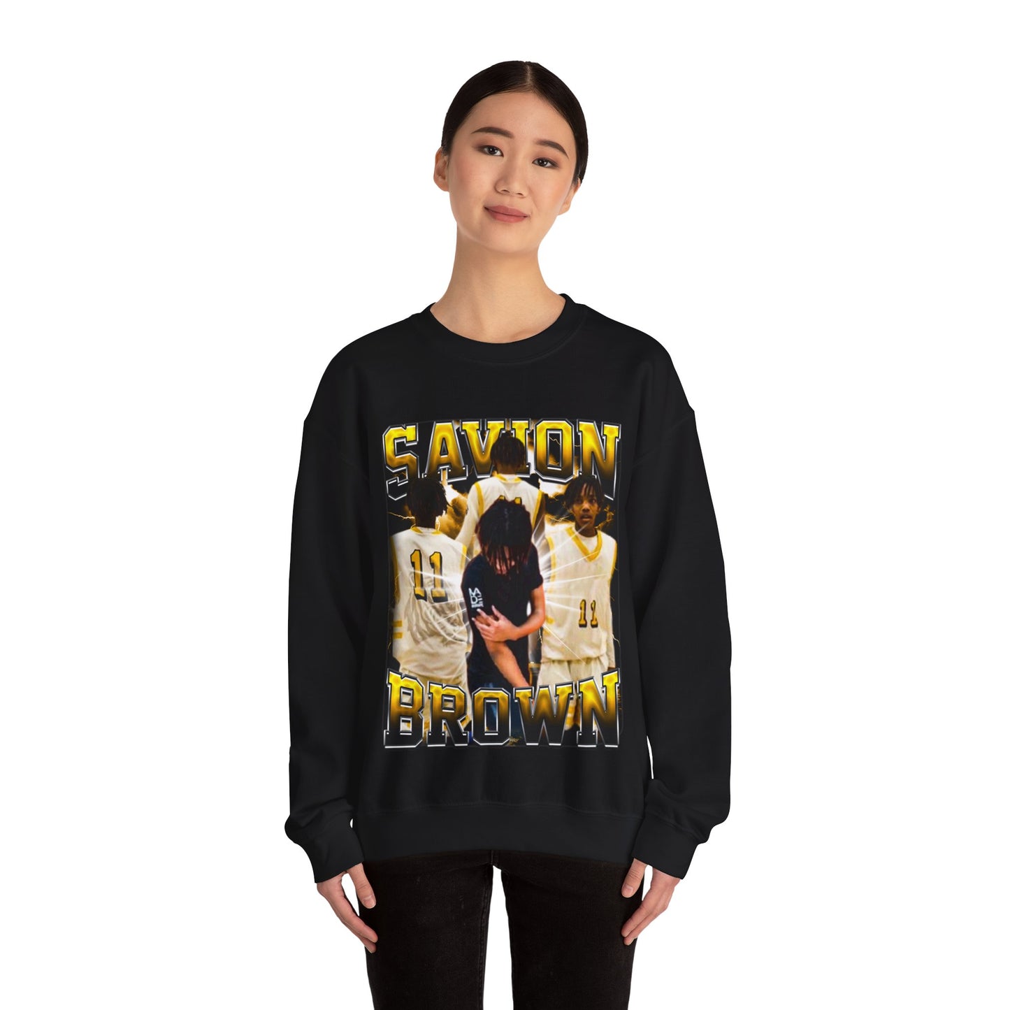 Savion Brown Crewneck Sweatshirt