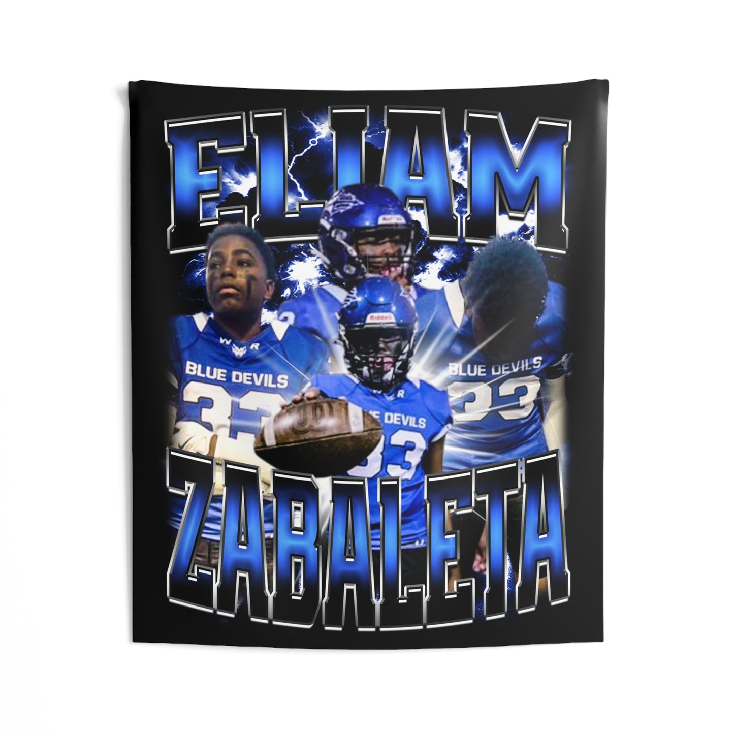 Eliam Zabaleta Tapestry 50” x 60”