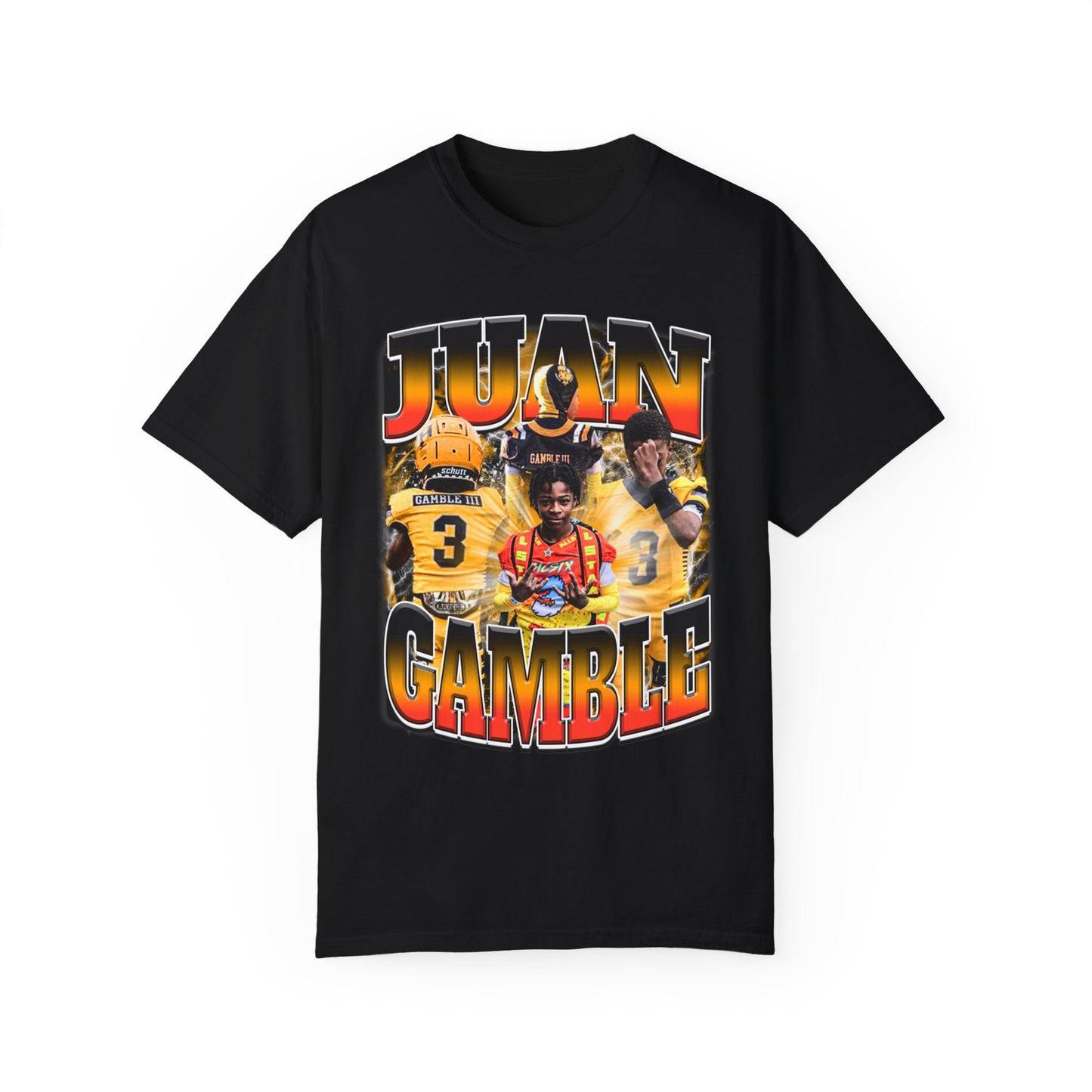 Juan Gamble Unisex Garment-Dyed T-shirt