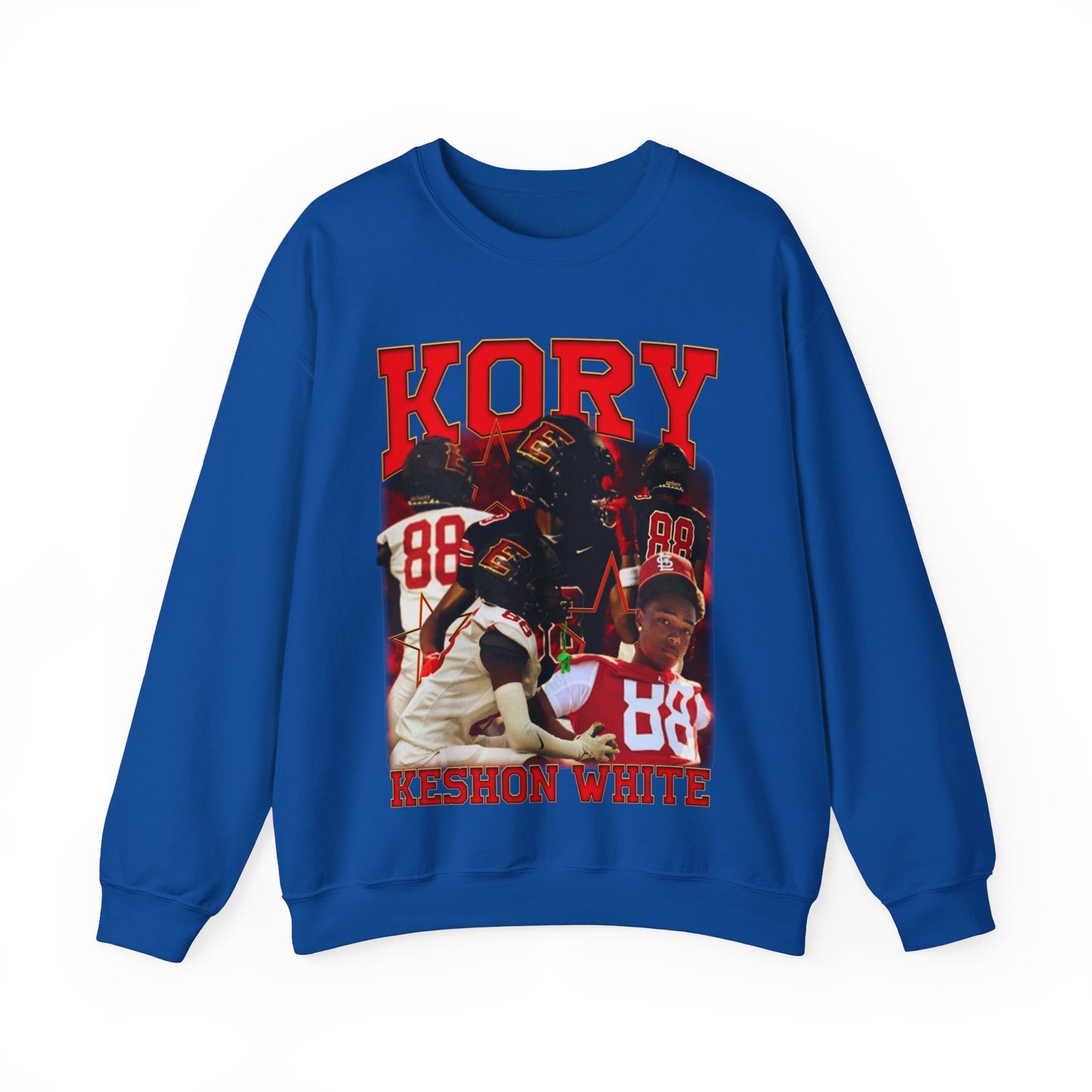 Kory Keshon White Crewneck Sweatshirt