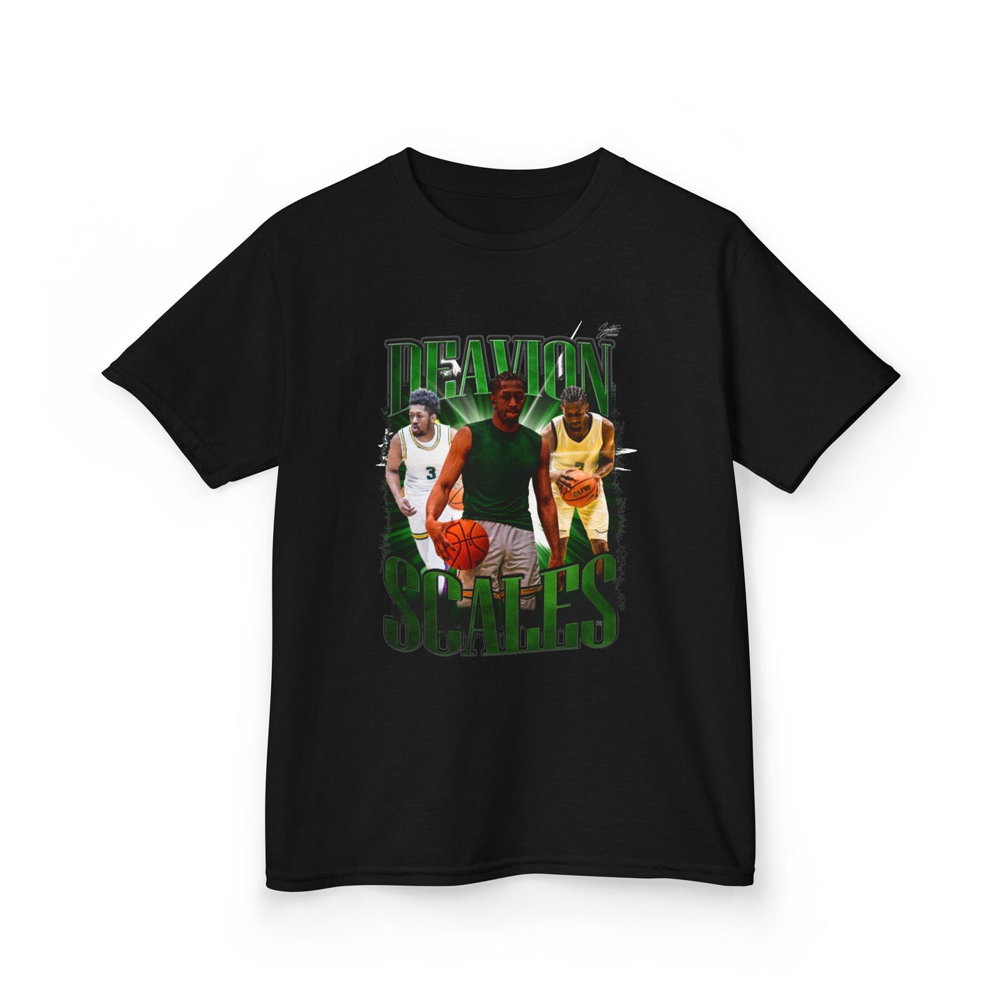 Deavion Scales Youth Heavy Cotton Tee