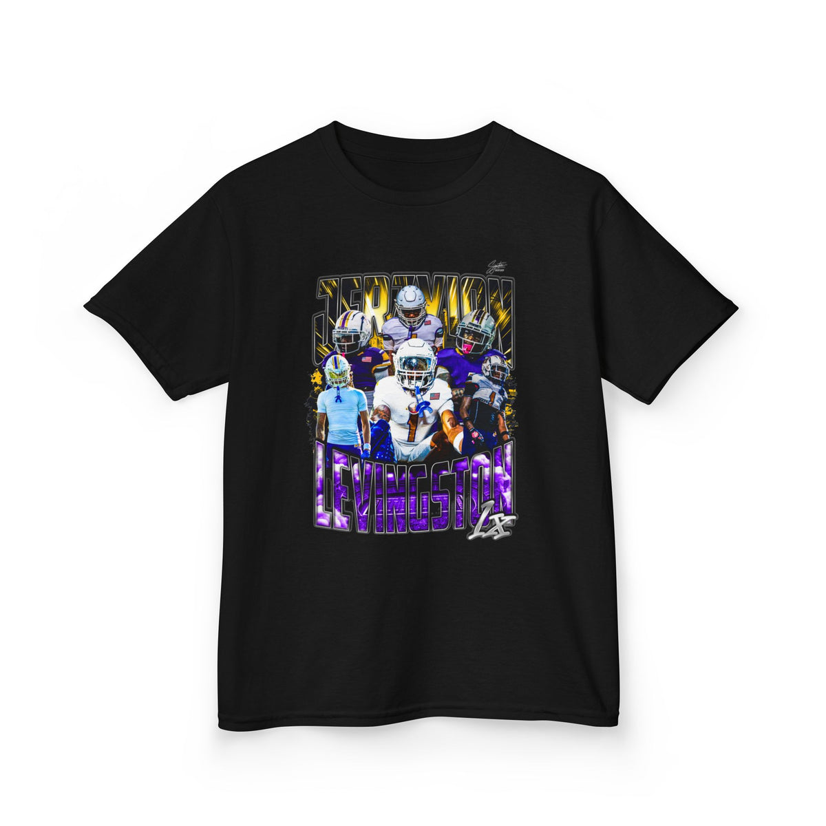 Jerzyion Levingston Youth Heavy Cotton Tee