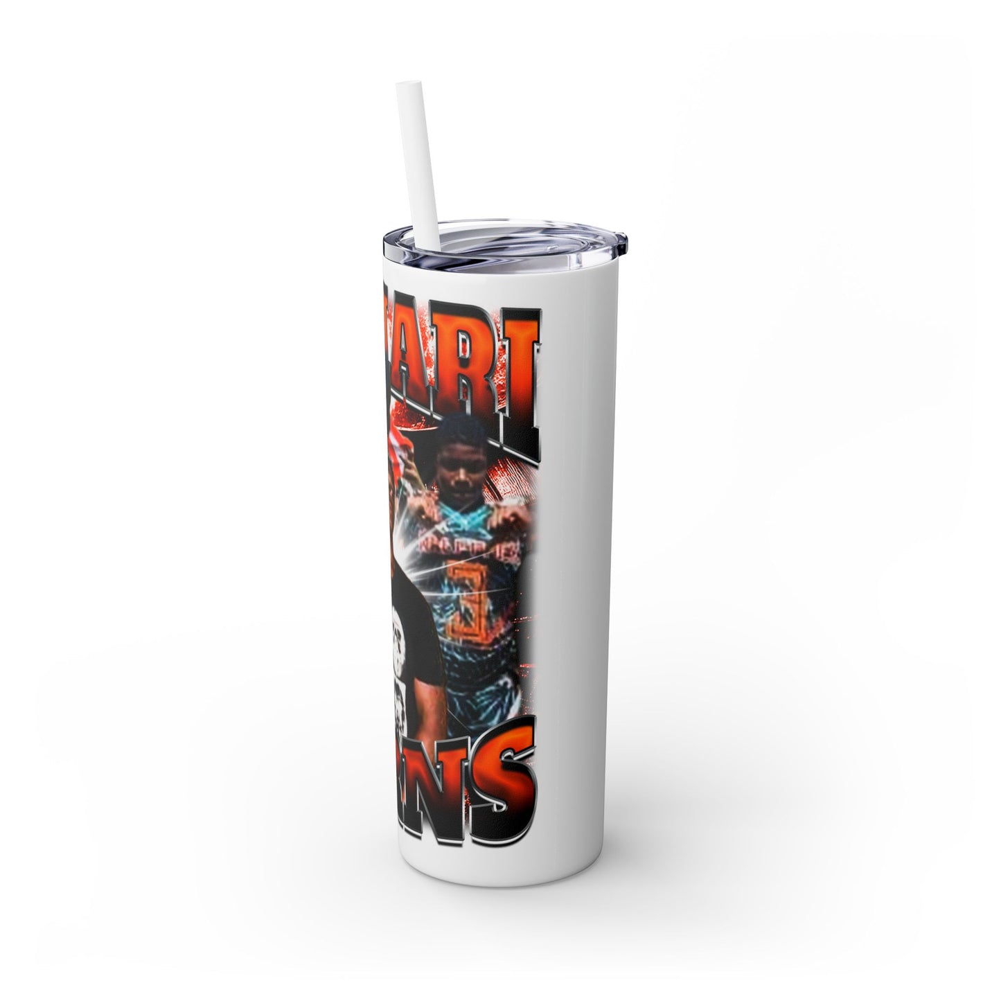 Damari Burns Stainless Steal Tumbler