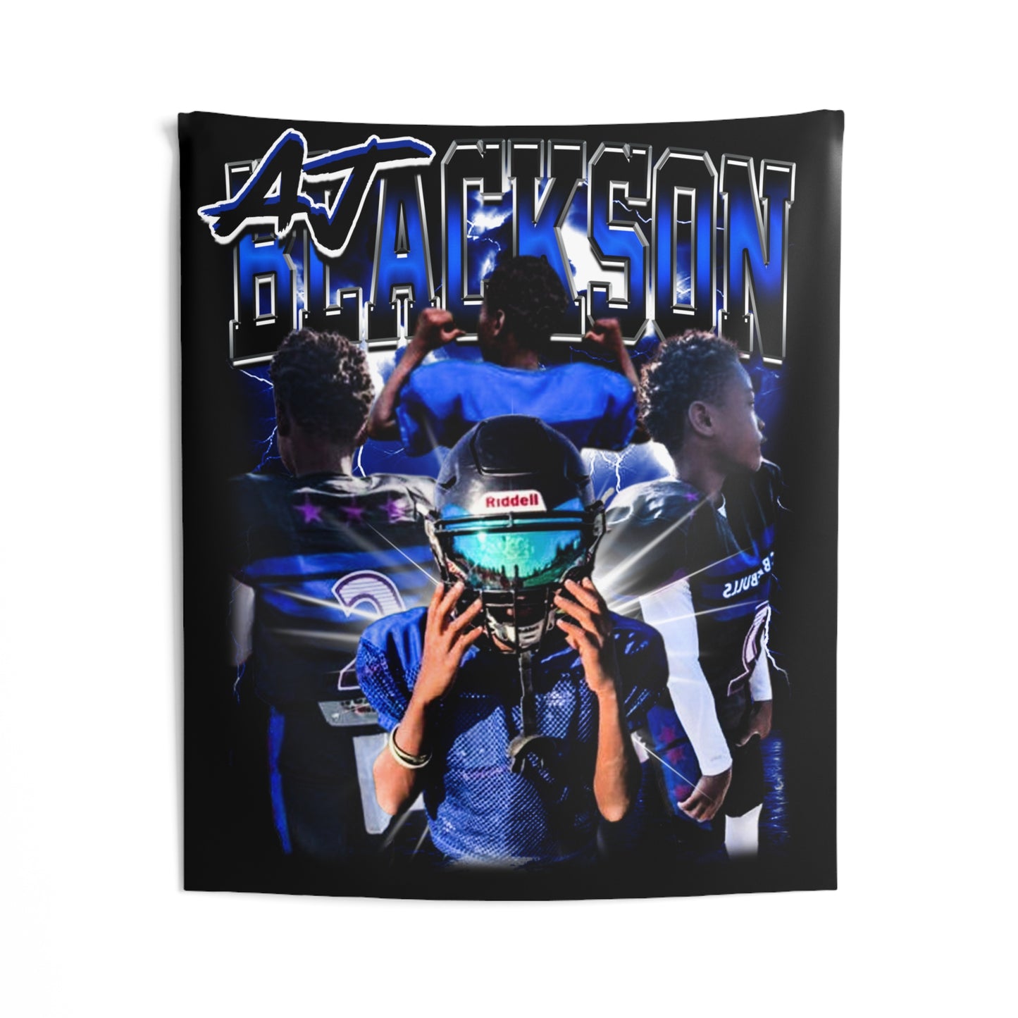 Aj Blackson Tapestry 50” x 60”