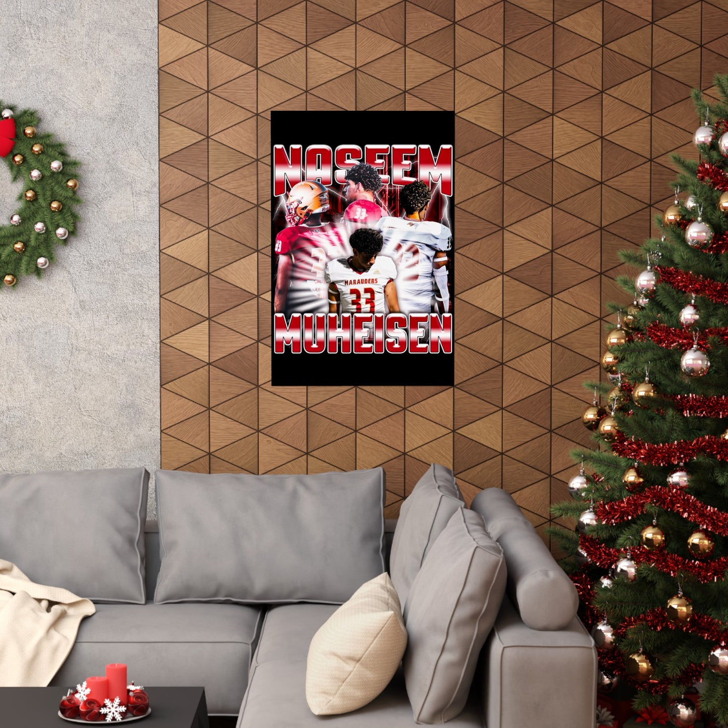 Naseem Muheisen Poster 24" x 36"