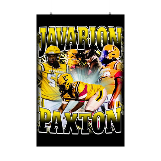 Javarion Paxton Poster 24" x 36"