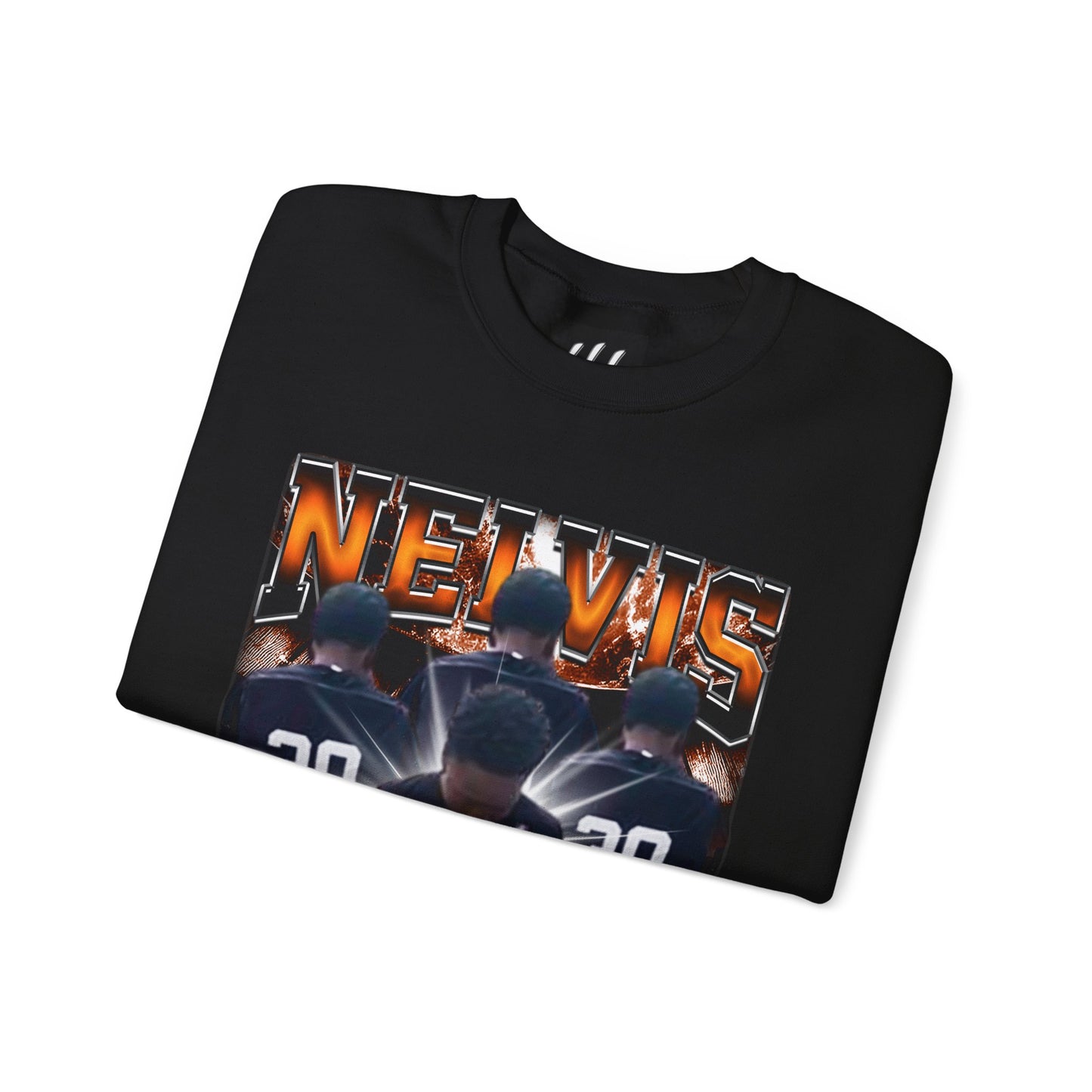 Nelvis Brown Crewneck Sweatshirt