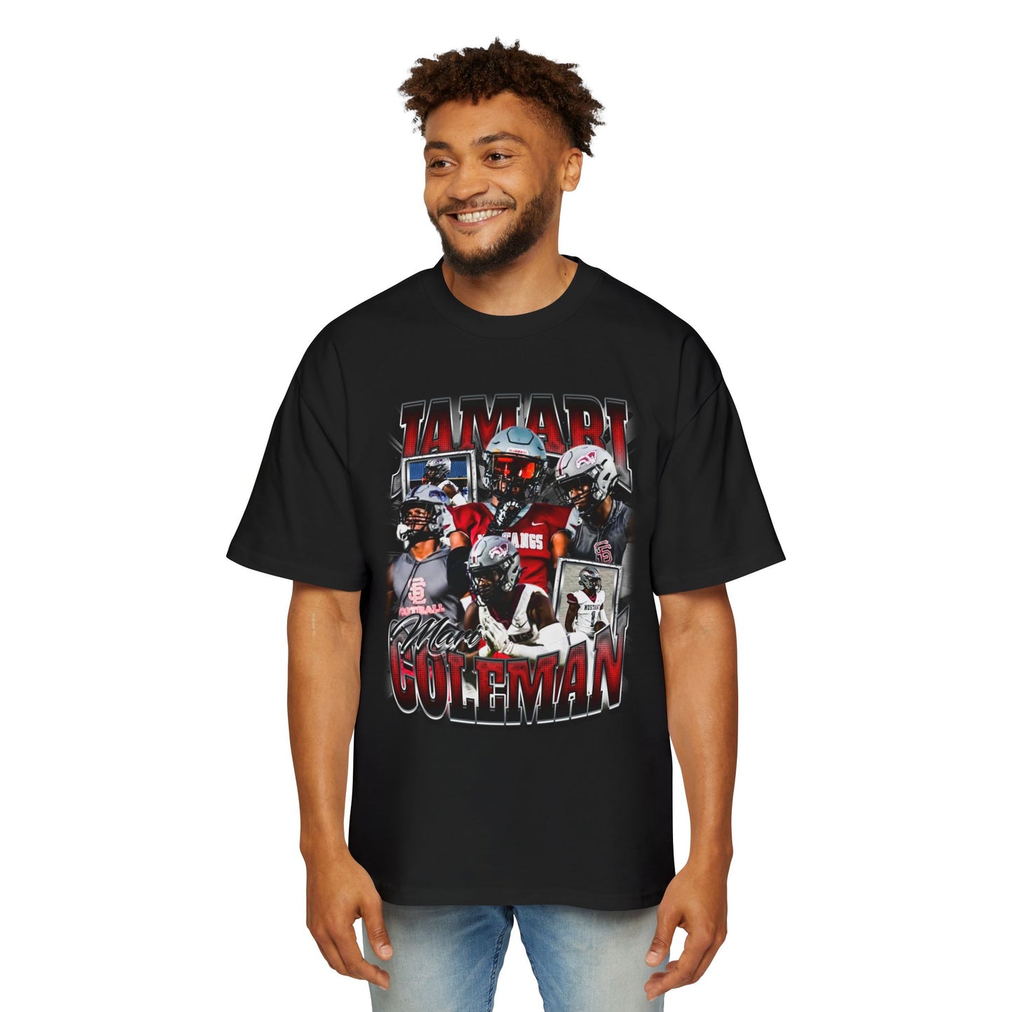 Jamari Coleman Oversized Retro Tee