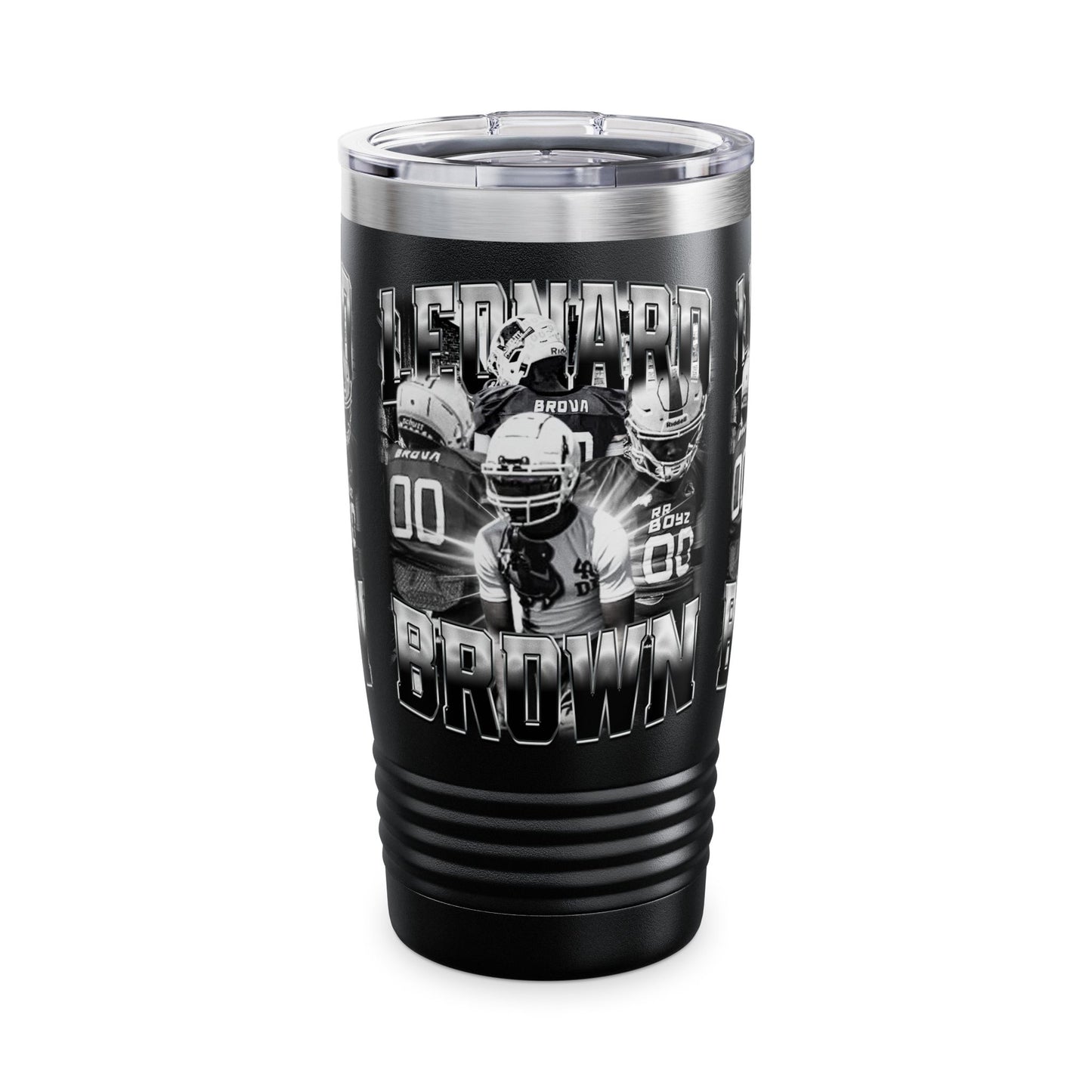 Leonard Brown Stainless Steal Tumbler