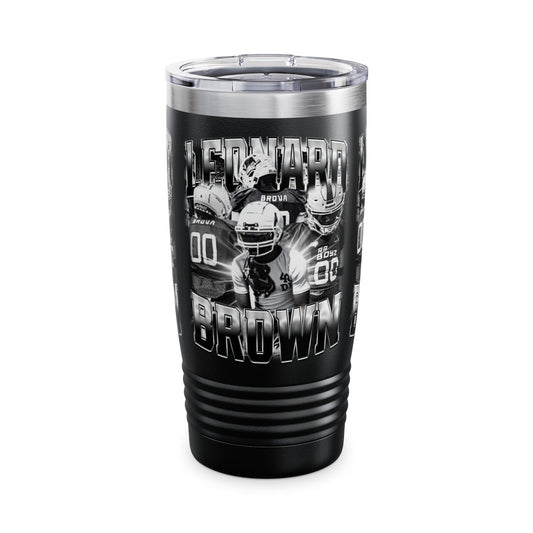 Leonard Brown Stainless Steal Tumbler